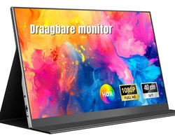AHD® Portable Monitor - Draagbare Monitor - Portable Monitoren - Portable Monitor Laptop - Zwart - 41cm x 27cm x 6cm