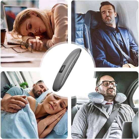 Kussen Speaker - Slaap Audio - Rustig Luisteren - Beengeleidingstechnologie - 2.2 x 4.5 x 2.2 cm - Grijs — afbeelding 5