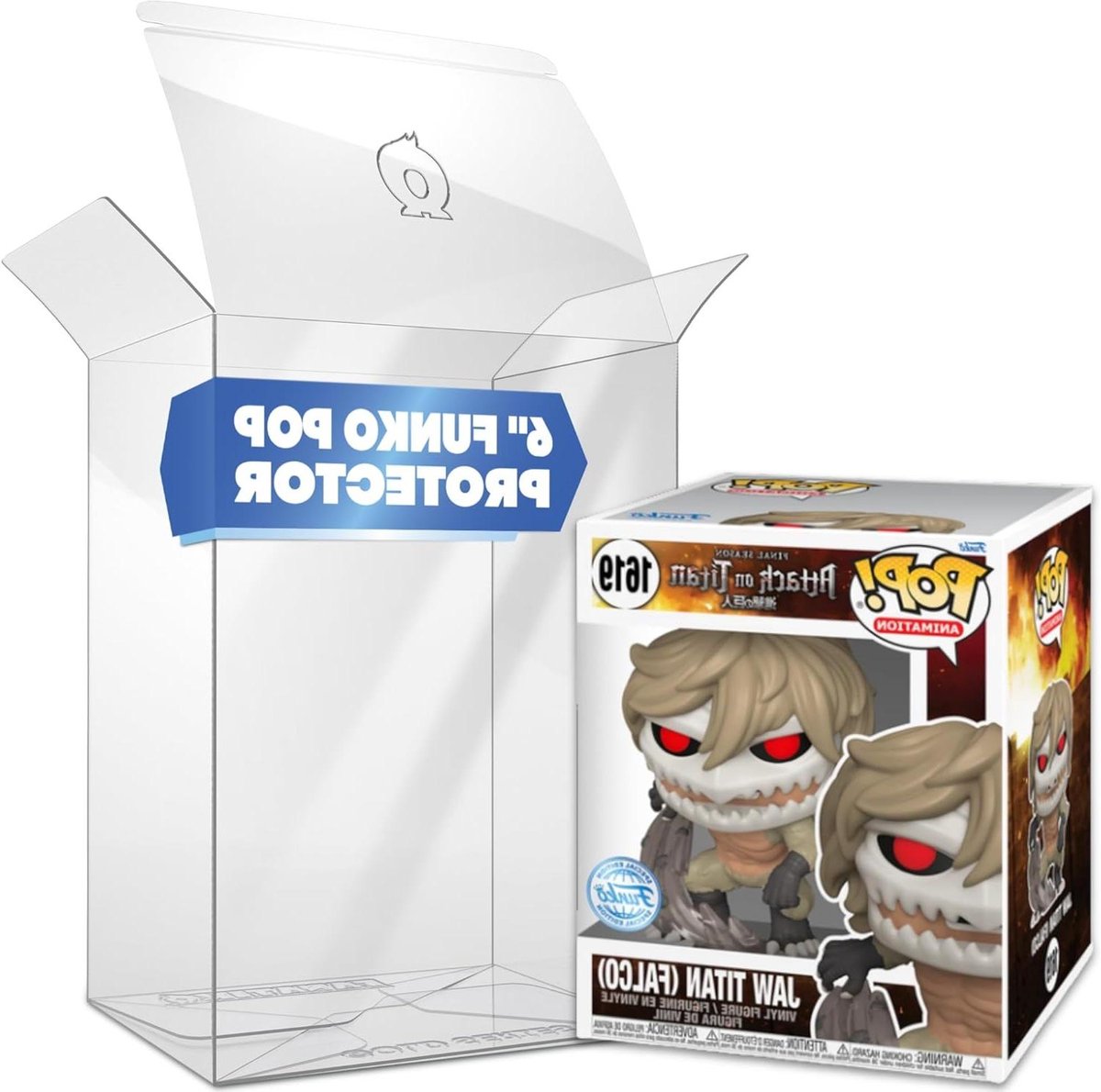 Funko Pop Beschermers - Display Hoesjes - Verzameling Beschermen - 0.5 mm dik - 6 inch - Goud
