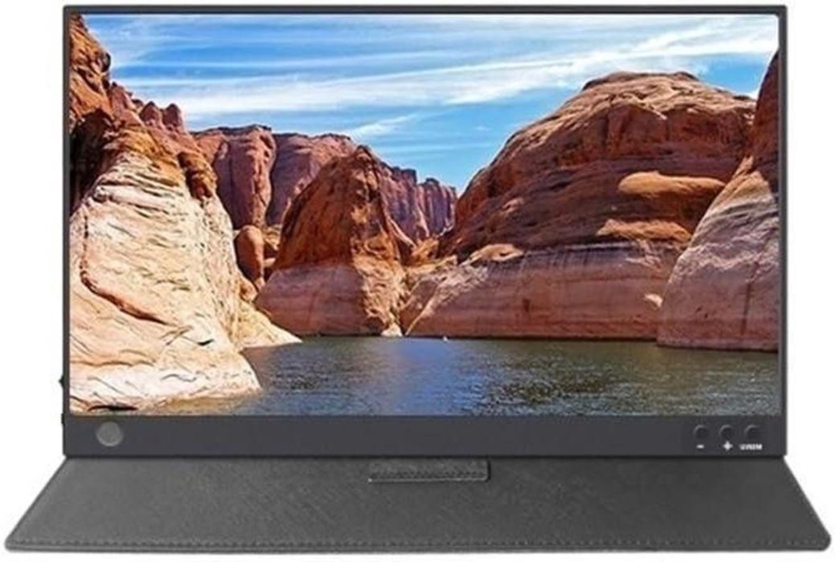 Draagbare Monitor - Externe Scherm Laptop - Productiviteit Verhogen - Full HD IPS Display - 15.6 Inch - Zilver