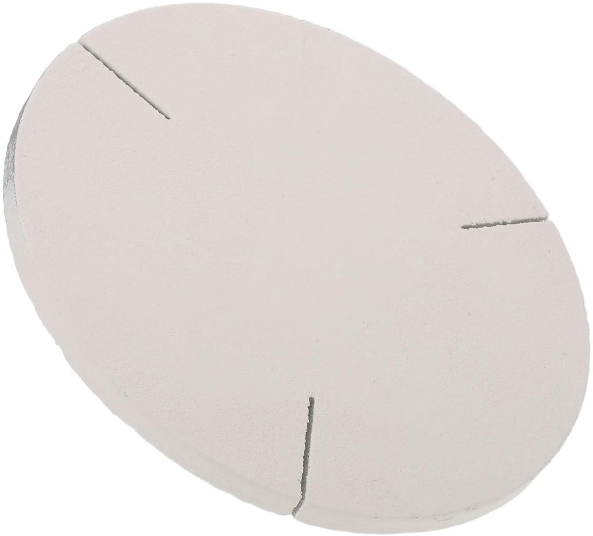 Hittebestendig Bakbord - Keramiek Plaat Ovenplaat - Sieraden Maken - Hoge Temperatuur Stabiliteit - 20 x 20 cm - Wit
