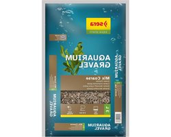 Aquarium Grind Grof - Aquarium Bodembedekking Siergrind - Aquarium Inrichten - Natuurlijk Veelkleurig - 3 L - Veelkleurig