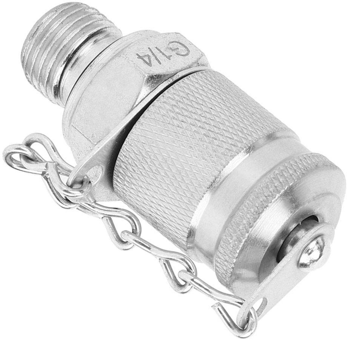 Dailygoody - G1/4-M16x2 Slangaansluitadapter - Hydraulische Koppeling - Stevig en duurzaam - Zink - Hoge druk - Voor drukcontrole - Geschikt voor hoge