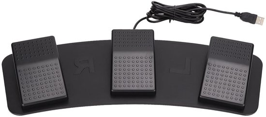 Programmeerde USB Voetschakelaar - Drievoudig Voetpedaal voor PC, Linux, OS X en Android — afbeelding 2