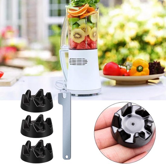 Mixer Koppeling Set - Blender Onderdelen - Apparaat Repareren - Hoge Compatibiliteit - 36 mm - Zwart — afbeelding 5