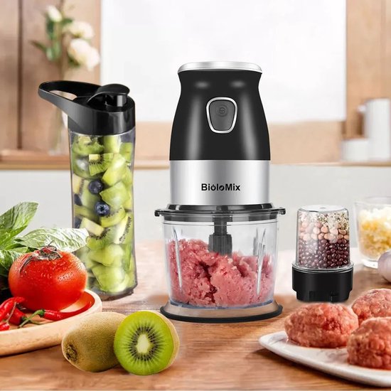 VIEMAE Blender to go - Mini blender - Blender draagbaar - Blender smoothie - Portable blender - 3-in-1 - 600mL - BPA-vrij - 500W — afbeelding 5