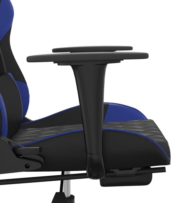 Gaming Stoel - Racer Stoel - Comfortabel Gamen - Verstelbare Rugleuning - 64 x 60 x 127 cm — afbeelding 5