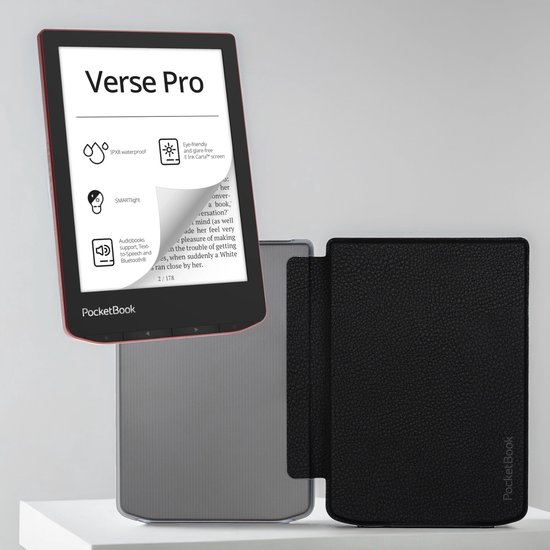 PocketBook Verse Pro Passion Red e-reader – Inclusief Tran ... - cover