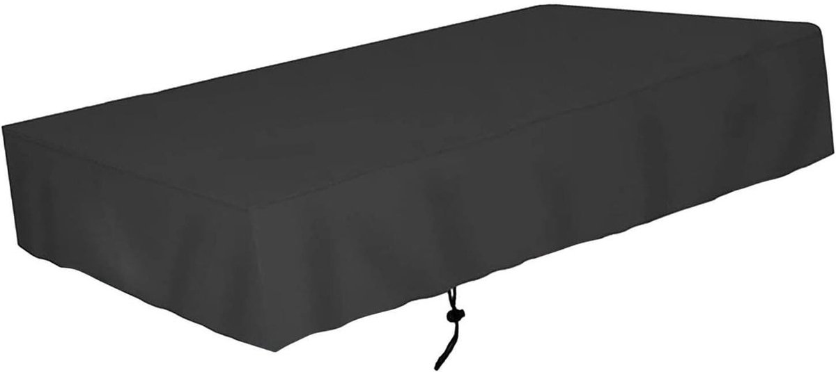 Tafelhoes - Beschermhoes Tafel - Tafel Beschermen - Waterdicht Oxford Doek - 7FT 8FT 9FT - Zwart