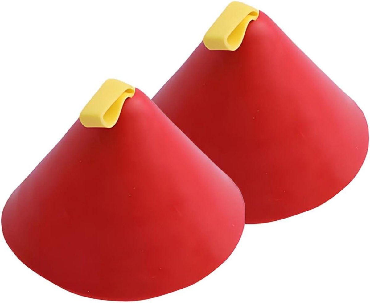 Pannenbeschermers - Greep Covers - Veilig Koken - Hittebestendig Siliconen - Set van 2 - Rood