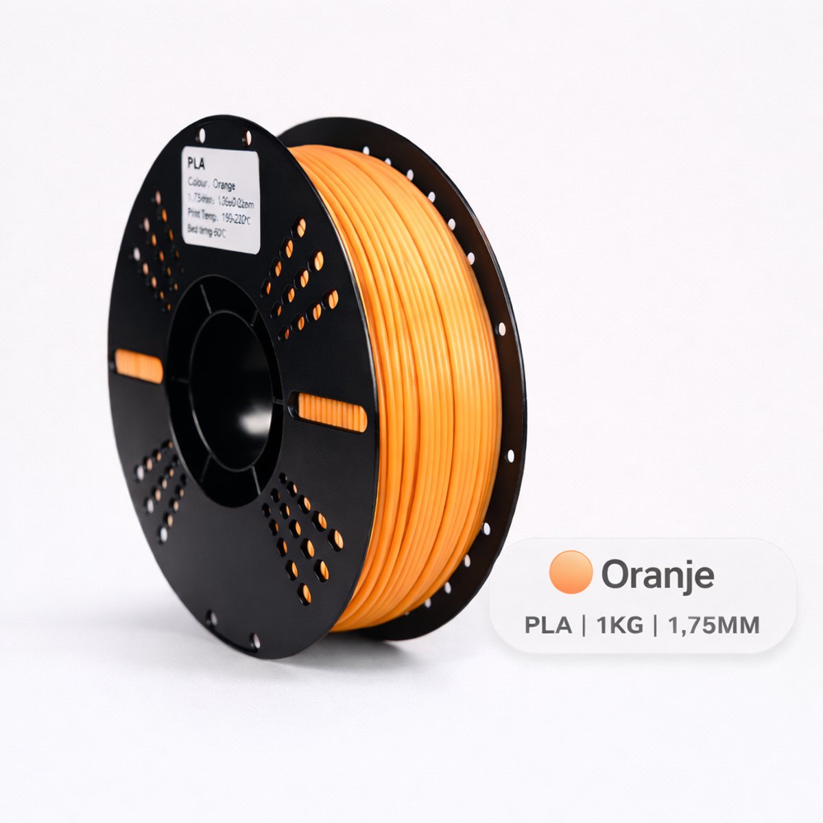 Koppelprint – PLA+ Filament – Oranje – 1.75mm – 1KG