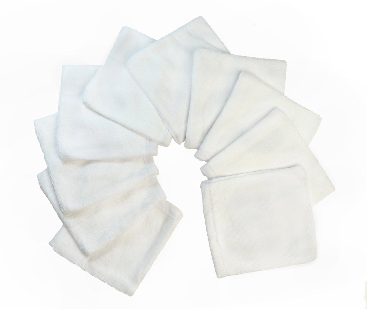 Make-up wantjes - 10x - milieuvriendelijk - make-up reiniging - wasbaar - washandjes