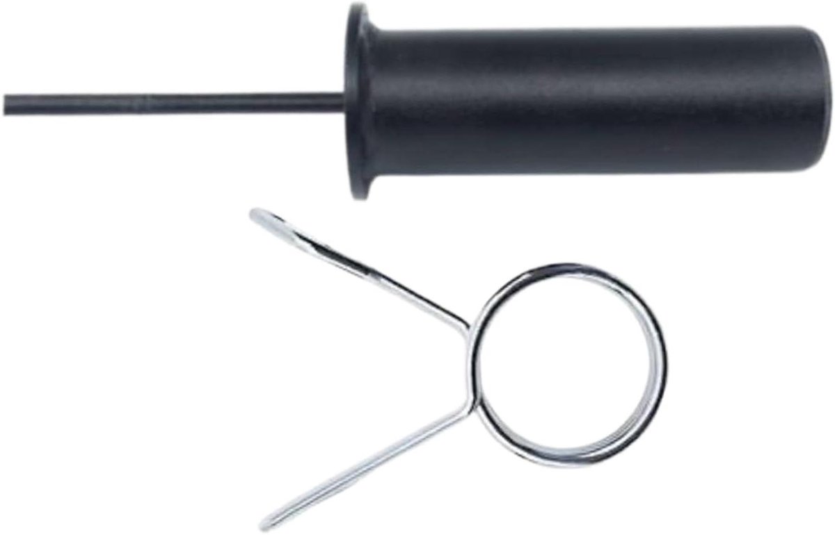 Gym Pin - Gewichtsstapelstift - Krachttraining Stabiliteit - Veerclip Snelspanner - 10 mm - Metaal