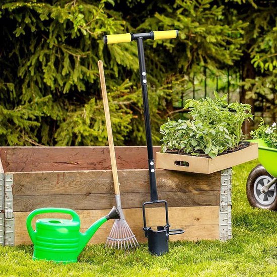 Bloembollenplanter - Tuinplanter - Gazon Verzorging - Gekartelde Rand - 44 x 21.8 cm - Meerkleurig — afbeelding 3