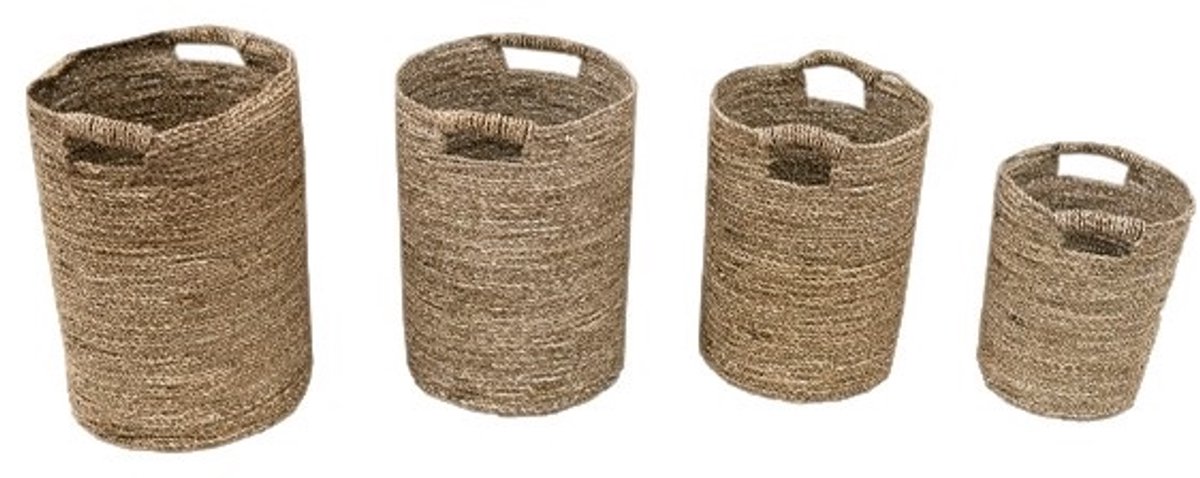 Mand Hilma naturel set van 4