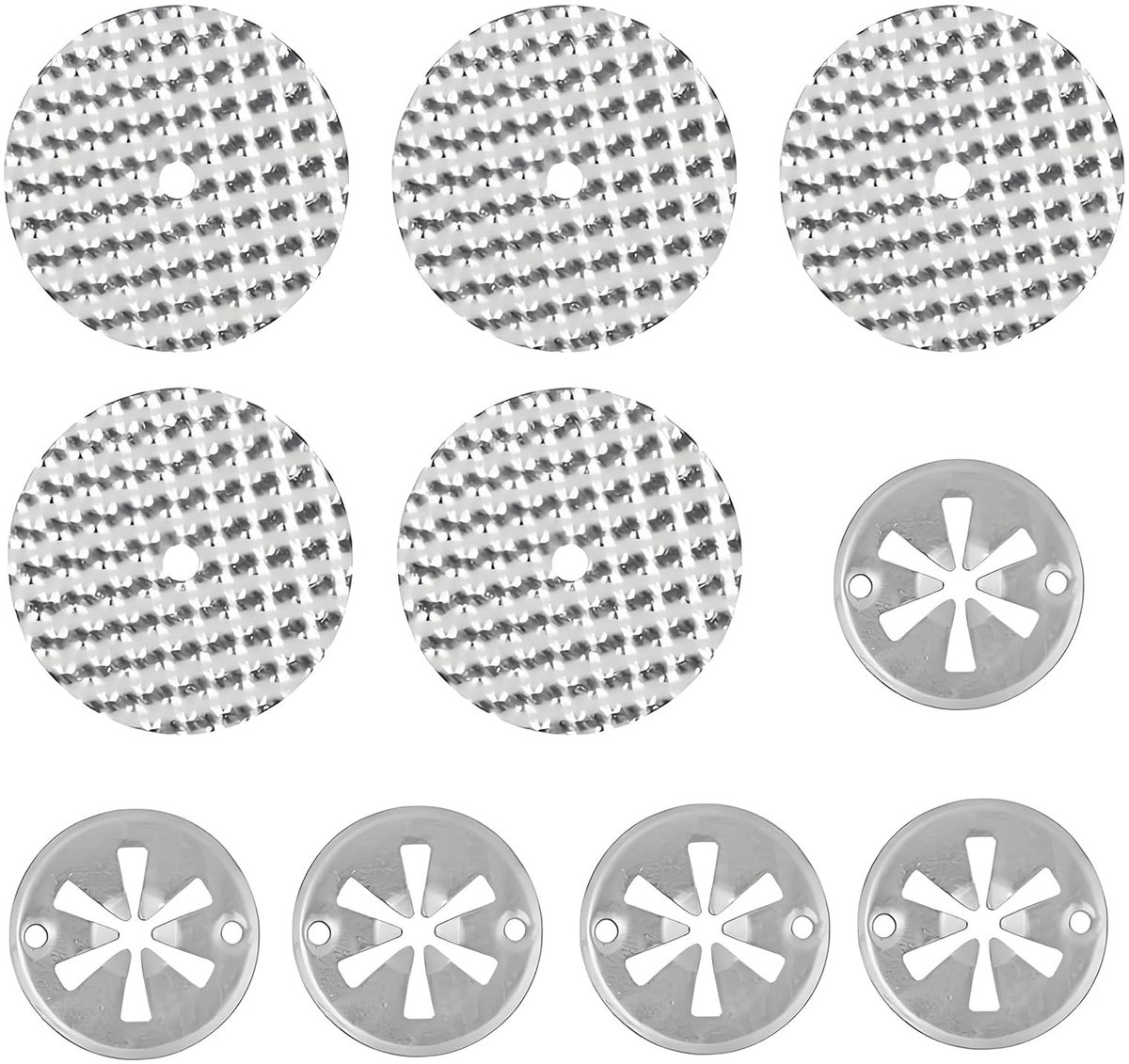 Allecto - Hittebescherming Reparatieset - 10 Stuks 50mm Klemdiscs voor VW Auto's