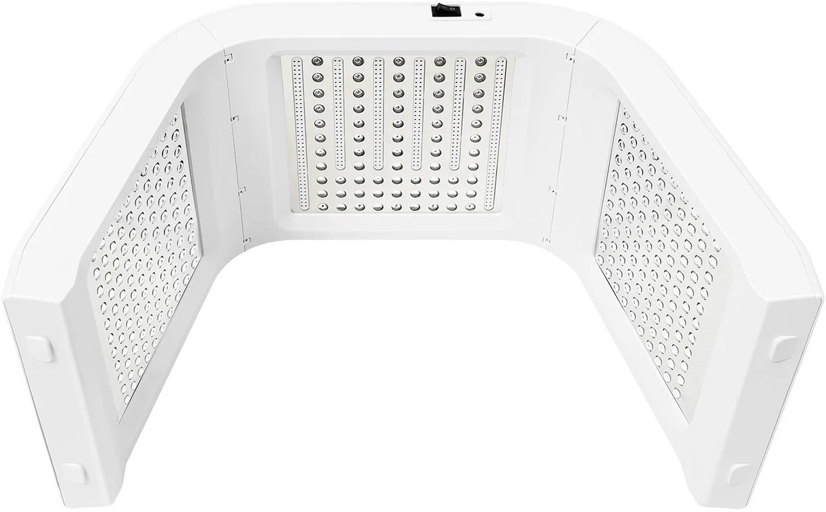 Cellista LED Gezichtsmasker Lichttherapie - PDT Huidverzorging Machine - Beauty Device - 7 Kleuren LED Therapie - 287 LED - 48x31x23 cm
