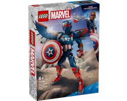 LEGO Marvel Nieuwe Captain America bouwfiguur - 76296