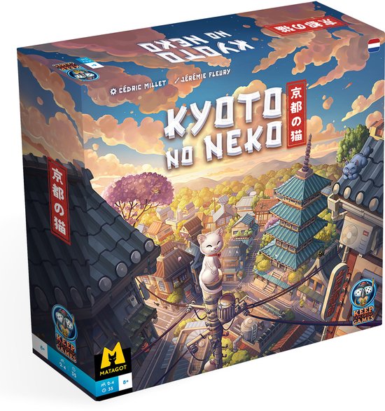 Kyoto no Neko bordspel Nederlands
