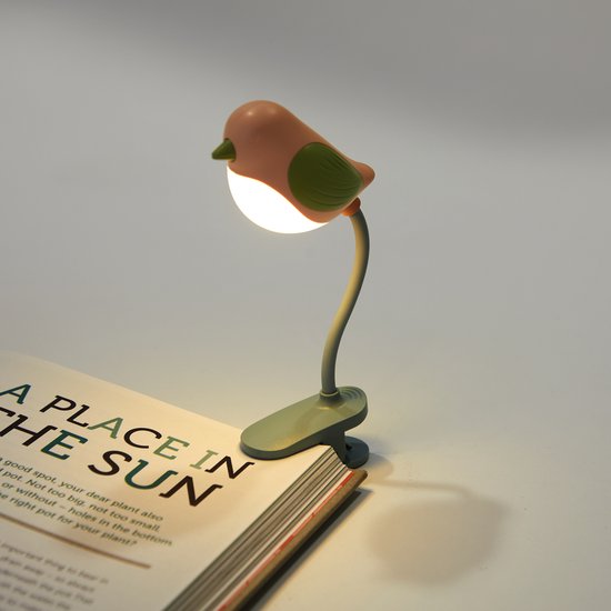 Balvi - Leeslamp Vogel Roze Birdie van Merkloos — afbeelding 5