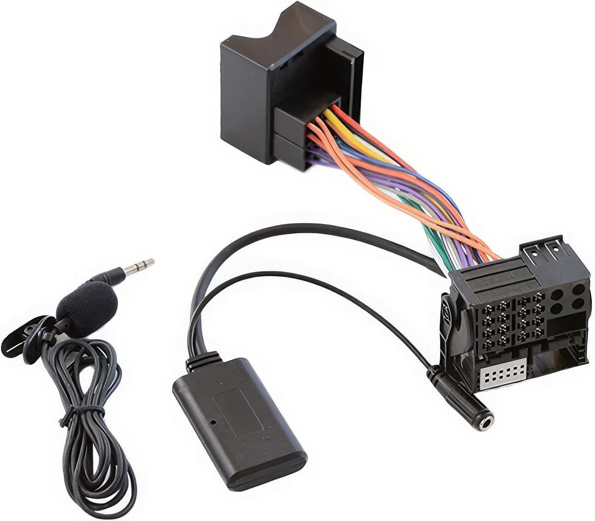 Bluetooth Audio Adapter - Aux Kabel - Muziek Streamen Auto - Hoge Geluidskwaliteit - Zwart