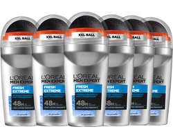 L’Oréal Paris Men Expert Fresh Extreme Deodorant Roller - 6 x 50ml