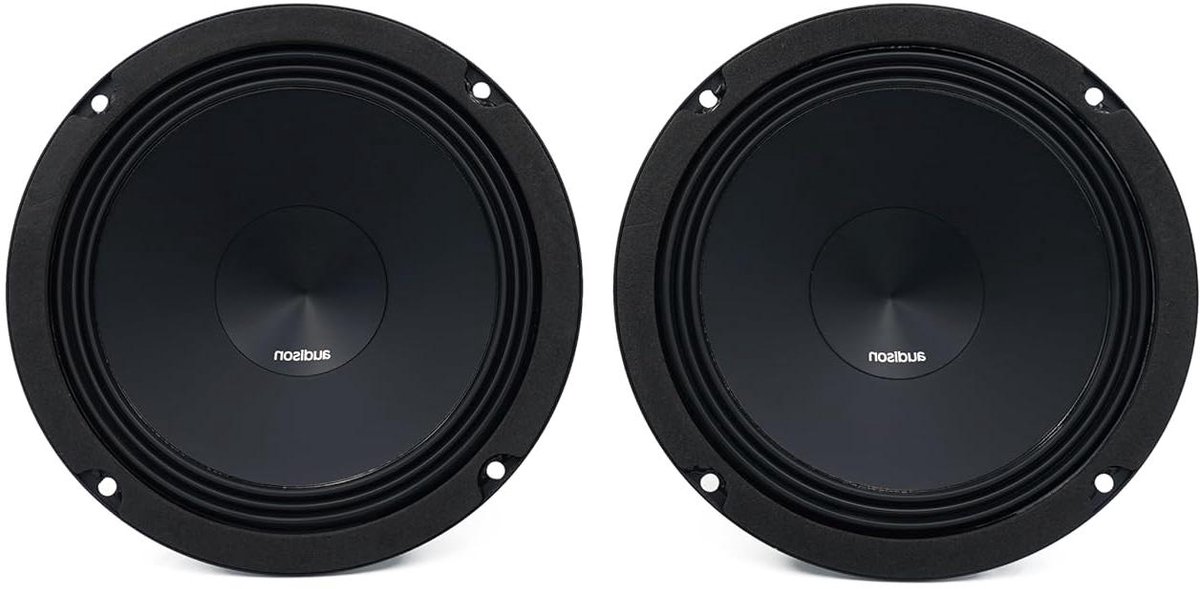 Auto Woofers - Luidsprekers - Auto Audio - Geperste Papieren Conus - 165 mm - Bruin