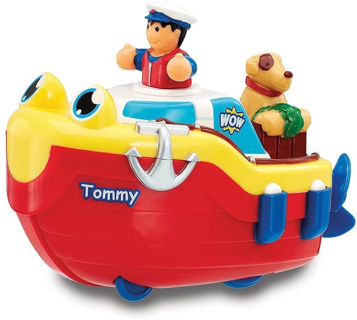 WOW Toys Badboot Tommy - Speelgoedvoertuig - Tommy Boat