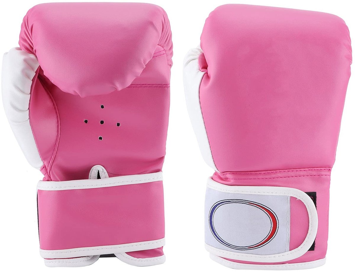 Allecto - Bokshandschoenen - Training Handschoenen voor Punching Bag - Kickboxing & Muay Thai (Roze)