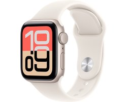 Apple Watch SE 3 - Wifi - 40mm - Starlight Aluminium Case with Starlight Sport Band - M/L