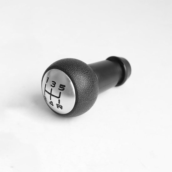Schakelknop Auto - Pookknop Handbak - Comfortabel Rijden - Universele Pasvorm Adapter - 10cm Lengte - Zwart — afbeelding 2