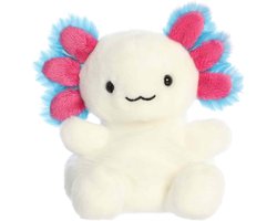 Palm Pals Witte Axolotl Pluche Knuffel 15 cm