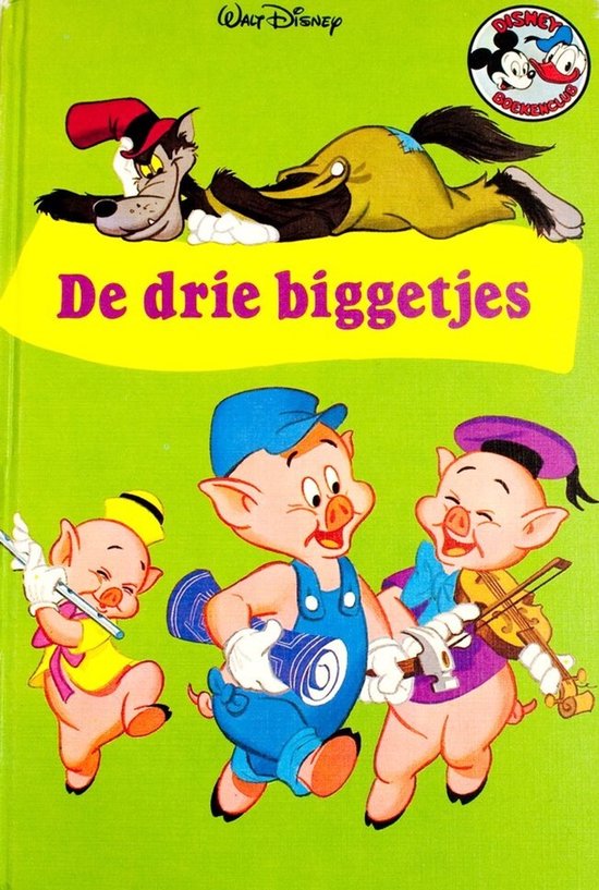 Disney Boekenclub Drie biggetjes