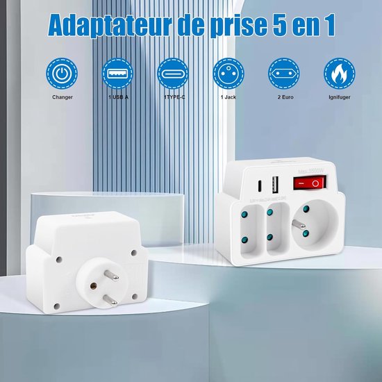 C-Line wandcontactdoos 230V met klapdeksel Opal afdekraam zwart