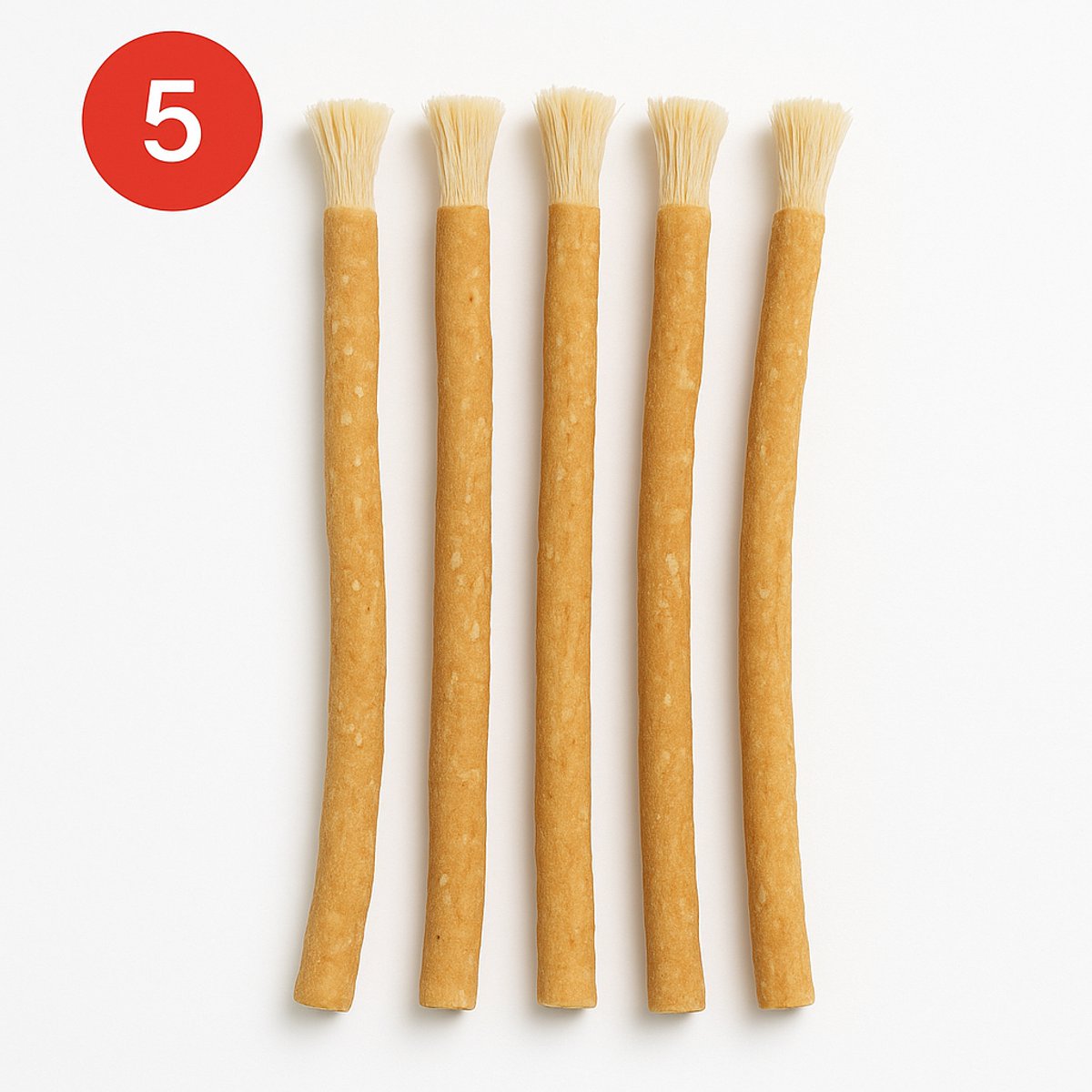 Miswak 5 Stuks – Natuurlijke Tandenborstel (Siwak)– Salvadora Persica – Voor Witte Tanden, Frisse Adem & Gezond Tandvlees – Zonder Tandpasta