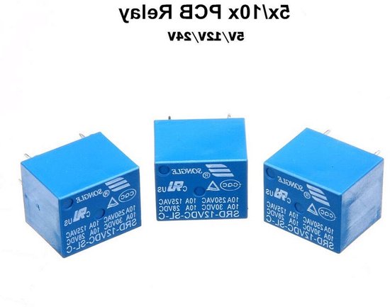 5 Stuks Mini Power Relay PCB Type - DC 24V Spoel, 15A 250VAC, Voor Huishoudelijke Apparaten, Netwerkcommunicatie en Elektronische Apparatuur — afbeelding 4