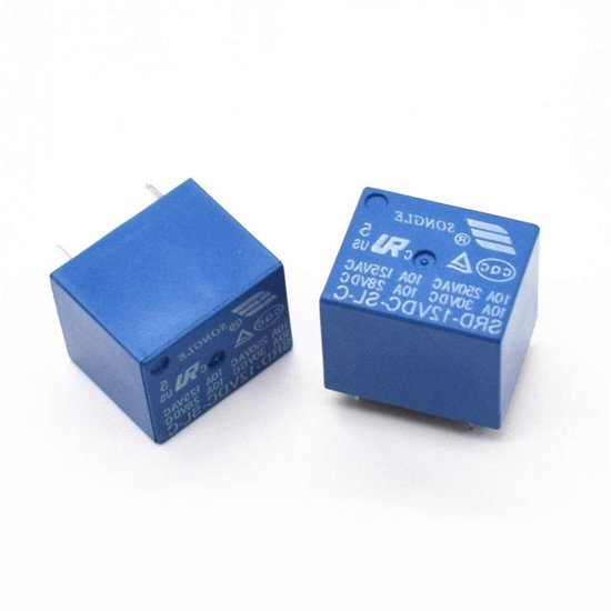 5 Stuks Mini Power Relay PCB Type - DC 24V Spoel, 15A 250VAC, Voor Huishoudelijke Apparaten, Netwerkcommunicatie en Elektronische Apparatuur — afbeelding 5