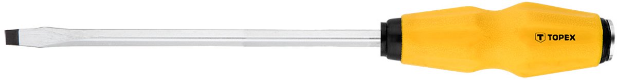 Topex - Schroevendraaier - Plat - 8 x 200mm - Ergonomische Handgreep