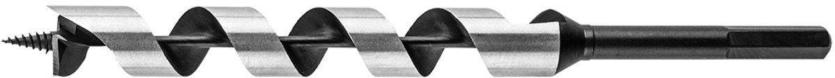 Graphite Serie - Spiraalboor voor Hout - 24mm - Zeskantige Schacht