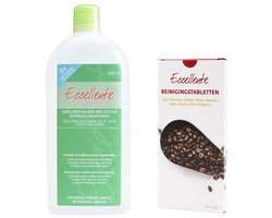 Eccellente Startpakket voor Philips koffiemachine – ontkalker 500ml (5x) + 10 reinigingstabletten