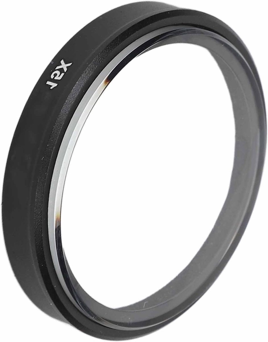 15X Macro Lens voor Actiecamera's - Close-up Filter met HD Coating, Optisch Glas en Bescherming voor Fotografie Accessoires en Nauwkeurige Opnames