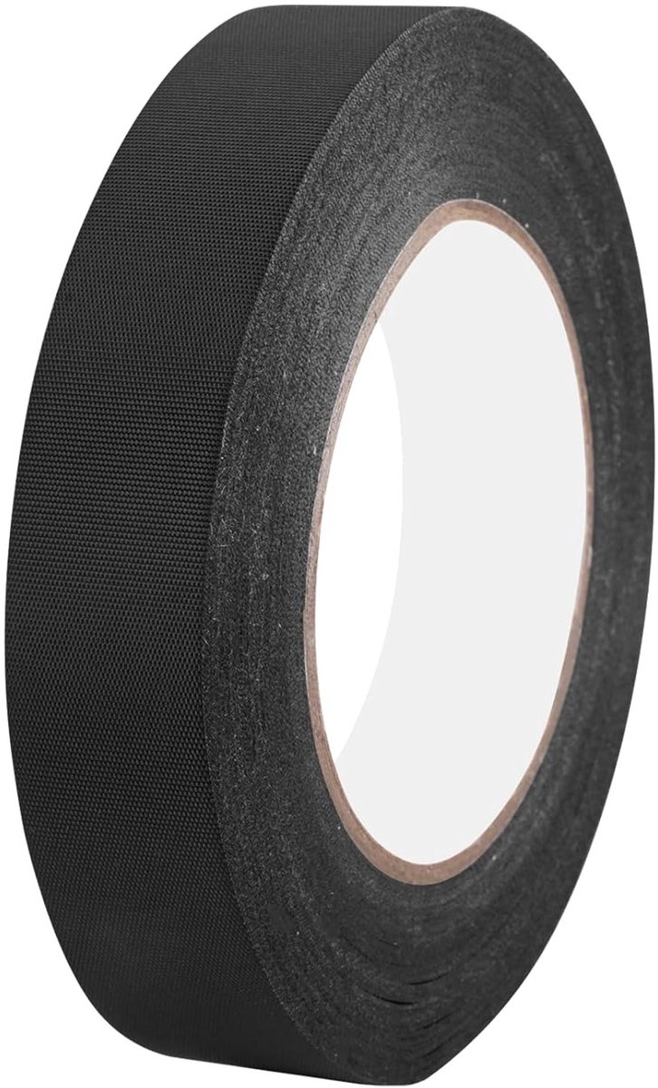 50 m x 25 mm Waterdichte Zwarte Plakband - Scheurbestendige Tape voor Reparaties en Creatieve Projecten Binnen en Buiten