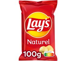 Lay's Chips Naturel - Chips - 12 x 100 gram