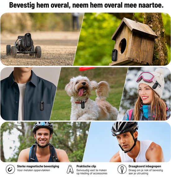 SecuraLen Action Cam, 1080p HD & 120° Wide Angle Body Cam