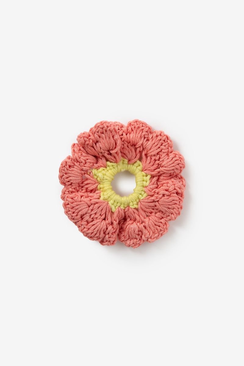 Sissy-Boy - Roze crochet scrunchie
