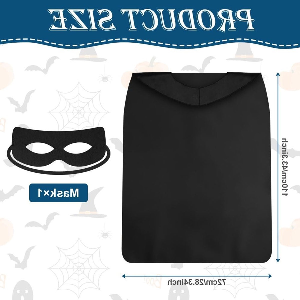 Volwassen Vampier Vleermuis Cape met Zwarte Halter en Kant Vleermuismasker, Perfect voor Halloween en Cosplay met Vleugels