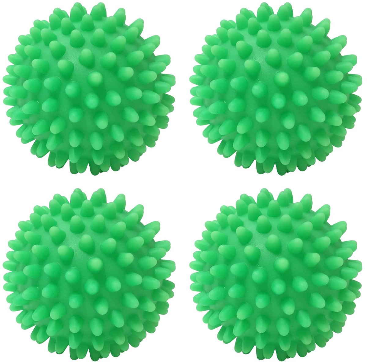 Droogballen 4-pack - Niet-giftige - herbruikbare droogballen - Groen