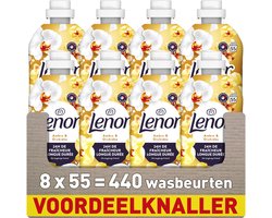 Lenor Wasverzachter - Amber & Orchidee - 8 x 55 Wasbeurten