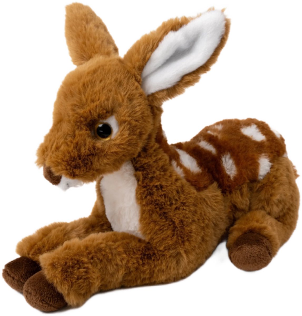 Topknuffels® Hert Liggend Pluche Knuffel 22 cm - Speelgoed Knuffels voor Kinderen Jongens Meisjes - Dieren Knuffel