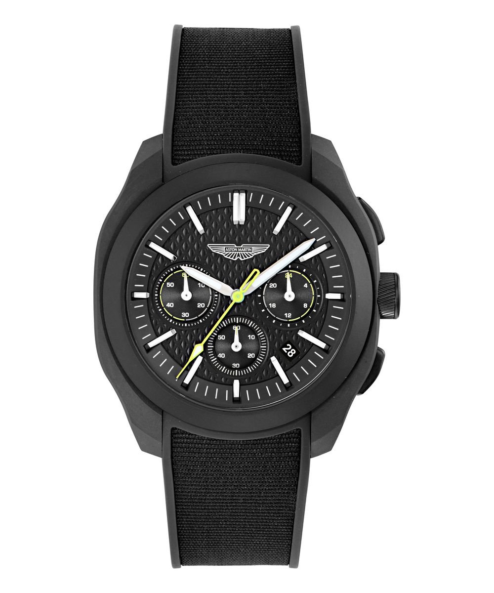 Aston Martin Thrill CRT MTRC1S601 Horloge - Siliconen - Zwart - Ø 42 mm